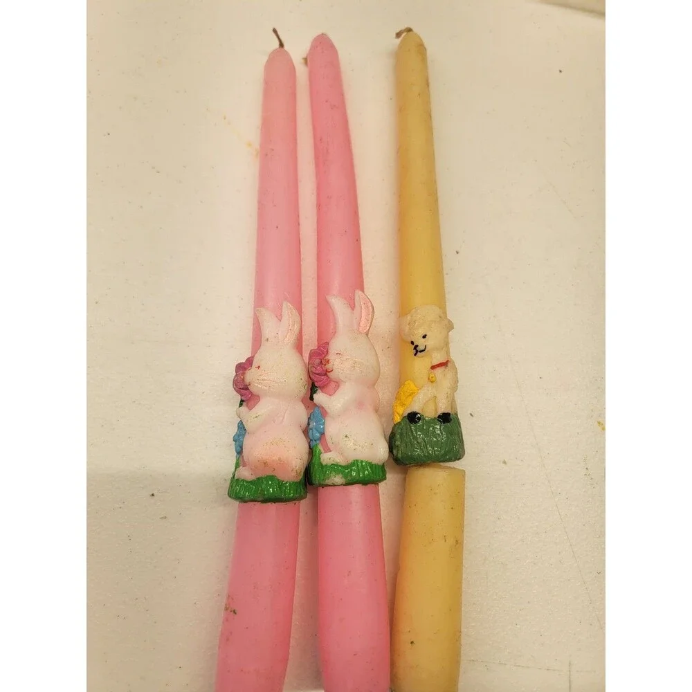 Vintage Avon Easter Surprise Taper Candles